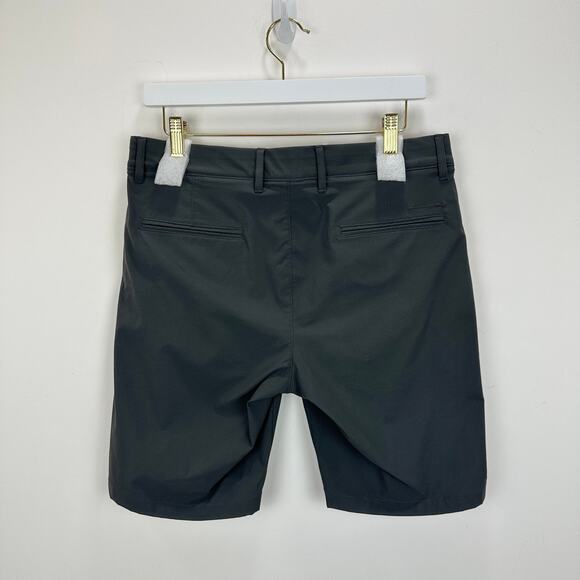 J.Crew 9" Tech Short Coal Gray Stretch UPF 50 Regular Minimalist Mens US 30 NWT - Picture 9 of 15